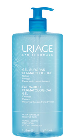 Uriage Eau Thermale Gel Surgras Dermatologico Detergente Pelle Sensibile 1 L