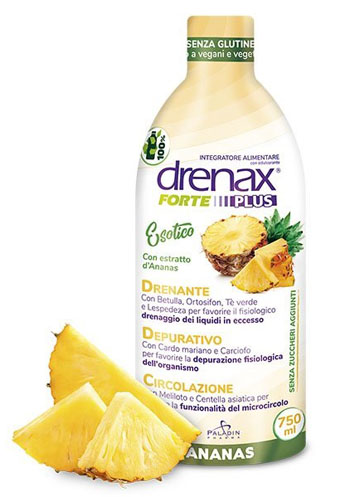 Drenax Forte Ananas Plus Integratore Drenante 750 ml
