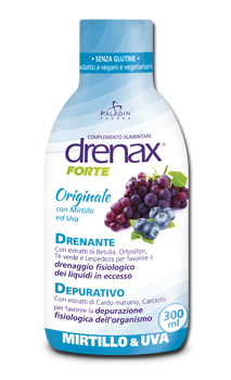 Drenax Forte Mirtillo Plus Integratore Drenante 300 ml