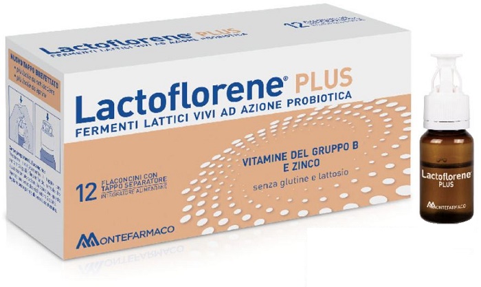 Lactoflorene Plus Fermenti Lattici Vivi ad Azione Probiotica 12 Flaconcini
