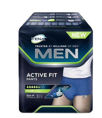 Tena Men Pants Active Fit Taglia M 9 Pezzi
