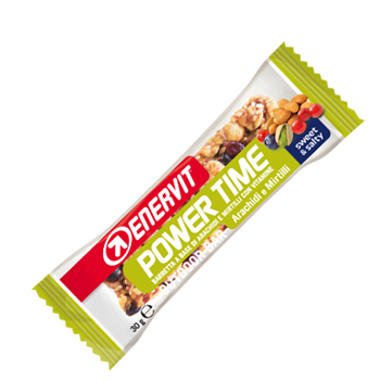 Enervit Power Time Arachidi Mirtilli Barretta Energetica 30 g