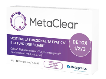 MetaClear Integratore Fegato Confezione 30 Compresse