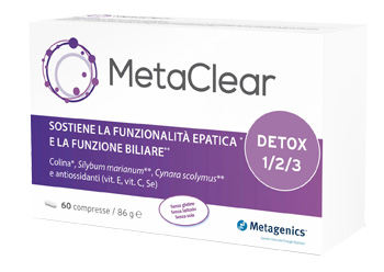 MetaClear Integratore Fegato Confezione 60 Compresse