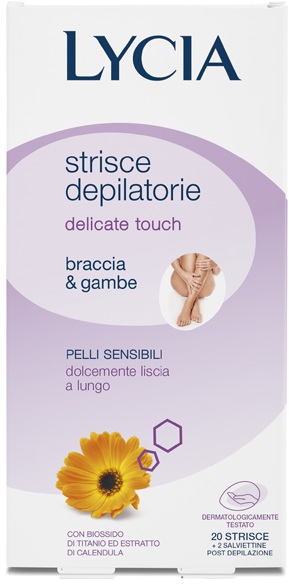 Lycia depil.profess.braccia gambe 20 strisce