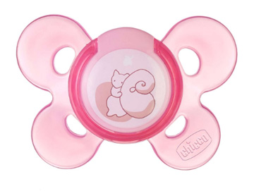 Chicco succhietto comfort girl in silicone 0-6 mesi 1 pezzo