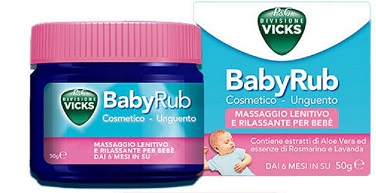 Vicks Babyrub Aloe Vera Bambini 50g