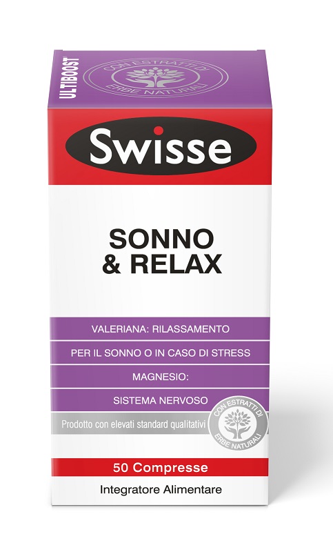 Swisse valeriana sonno relax 50 compresse