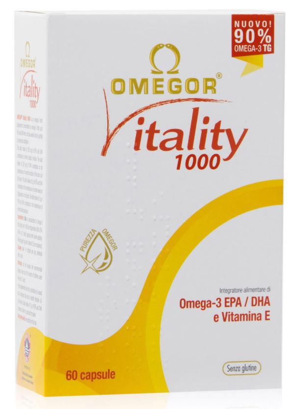 Omegor vitality 1000 60 capsule molli