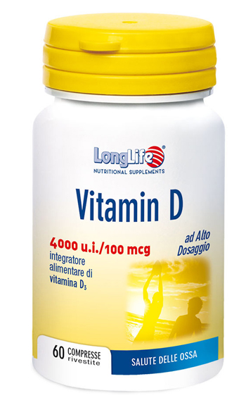 Longlife Vitamin D4000ui 60compresse