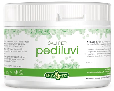 Sali mar morto pediluvio 500g  erbavita