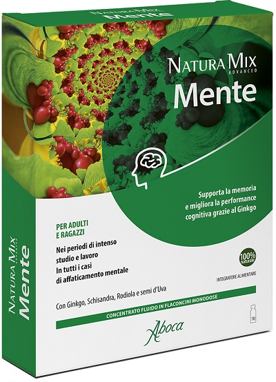 Natura mix advanced mente 10 flaconcini 150 g