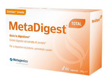 MetaDigest Total Integratore Per La Digestione 60 Capsule