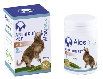 Aloeplus artricur pet cani +11 kg 27 g 60 capsule