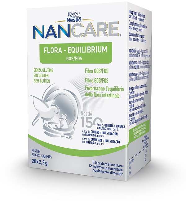 Nestle' nancare flora equilibrium 20 bustine