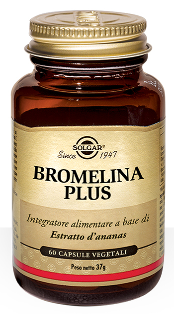 Bromelina plus 60 Tavolette solgar