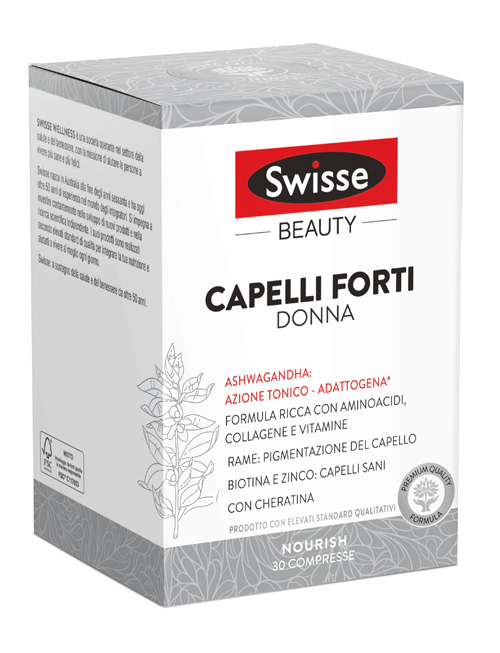 Swisse BEAUTY Capelli Forti Donna 30 Compresse