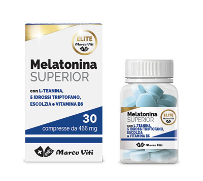 Marco Viti Melatonina Super Integratore Sonno 30 Compresse