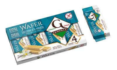 Wafer gusto vaniglia 4x45 g