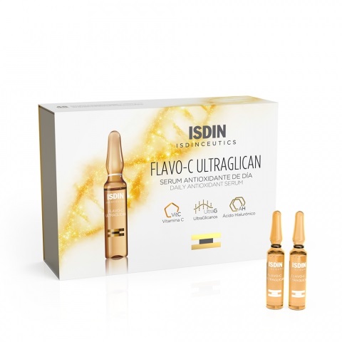 Isdin Flavo C Ultraglican 10 ampullia