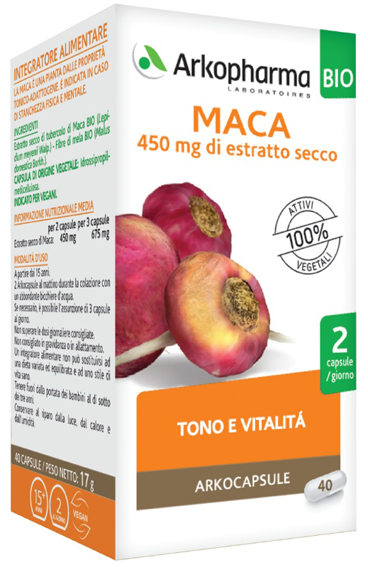 Arkocapsule maca bio 40 capsule