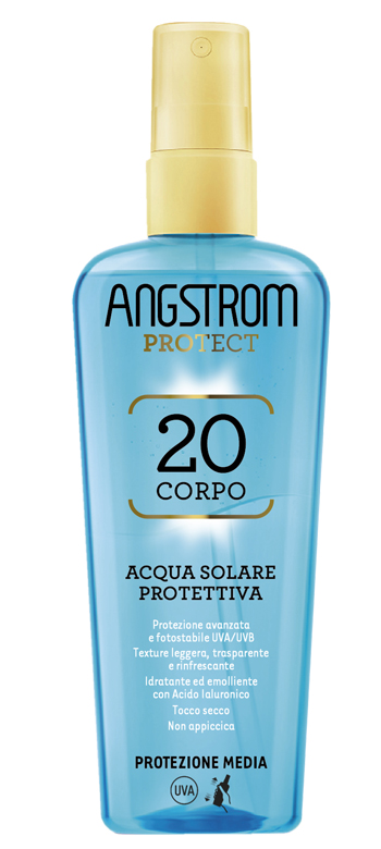 Angstrom acqua solare protettiva spf 20 140 ml