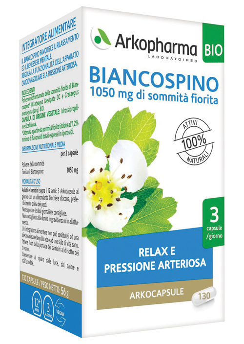 Arkocapsule biancospino bio 45 capsule