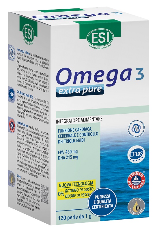 Esi omega 3 extra pure 120 perle da 1 gr