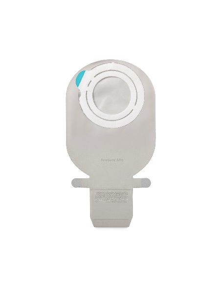 Sensura mio flex sistema 2 pezzi con aggancio adesivo sacca ileostomia rivestita 50mm da 550 ml 30 pezzi