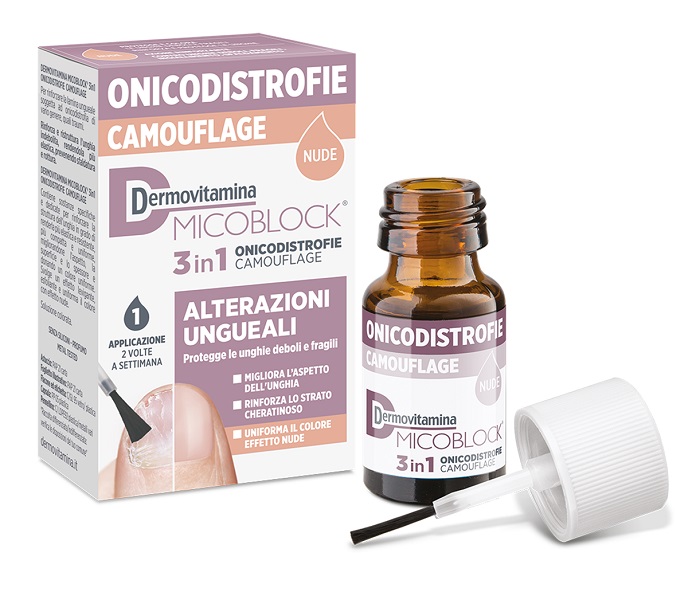 Dermovitamina micoblock 3 in 1 onicodistrofie camouflage 8 ml