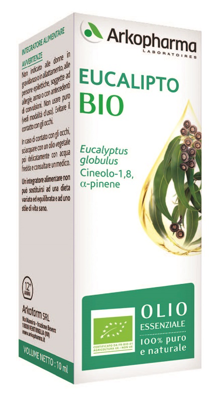 Arkopharma Arko Essentiel Eucaliptus Bio Olio Essenziale 10 ml