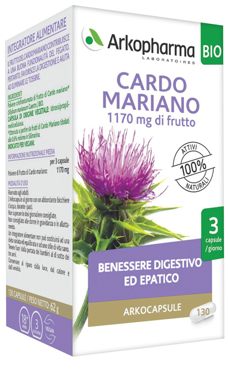 Arko capsule cardo mariano 130 capsule
