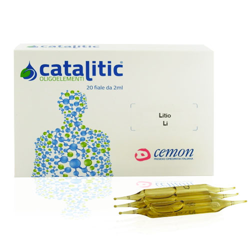 Catalitic oligoelementi litio li 20 fiale 2 ml