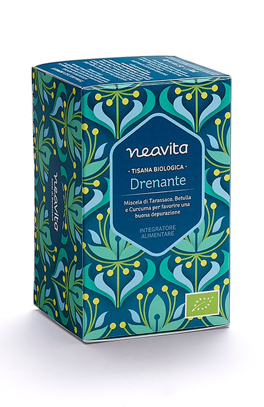 Tisana in filtro drenante bio 1 pezzo