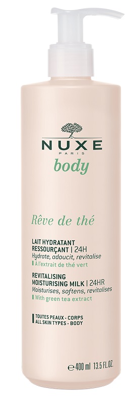 Nuxe reve de the' latte idratante rivitalizzante 400 ml