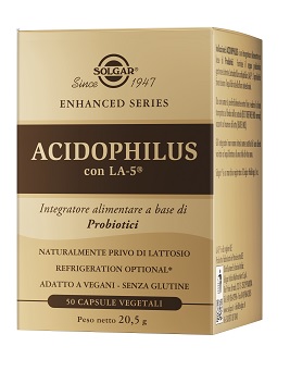 Solgar Acidophilus Probiotici 50 Capsule Vegetali