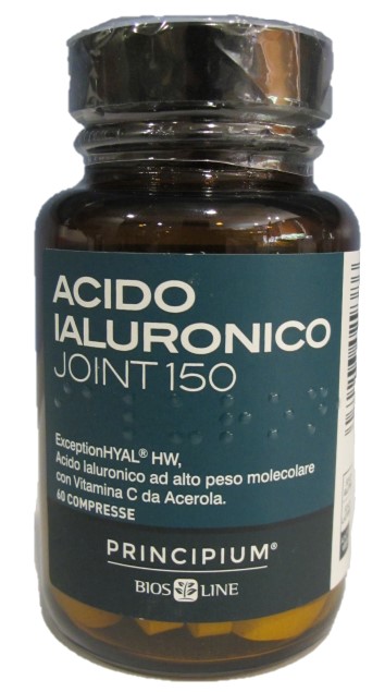 Principium Acido Ialuronico Joint 150 60cps Vegetali Bios Line Integratore Alime