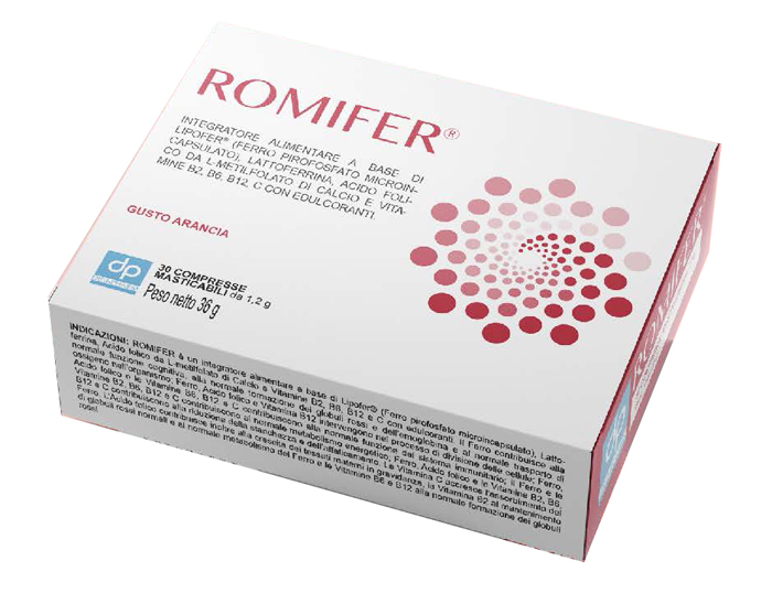 Romifer 30 compresse masticabili
