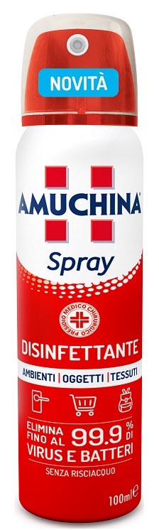 Amuchina Spray Disinfettante Ambienti/Oggetti/Tessuti 100 ml