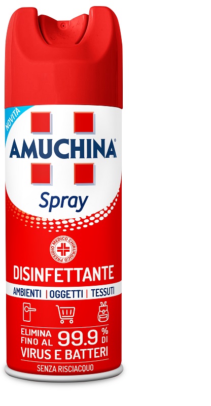 Amuchina Spray Disinfettante Ambienti Oggetti e Tessuti 400 ml