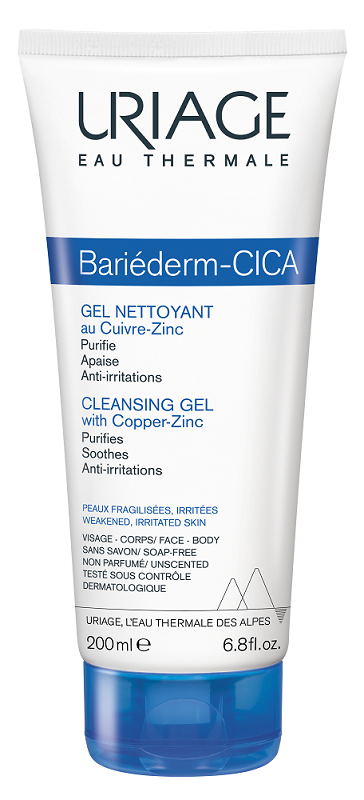 Bariederm cica gel nettoyant 200 ml