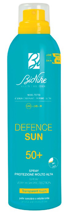 Defence sun spray transparent touch 50+ 200 ml