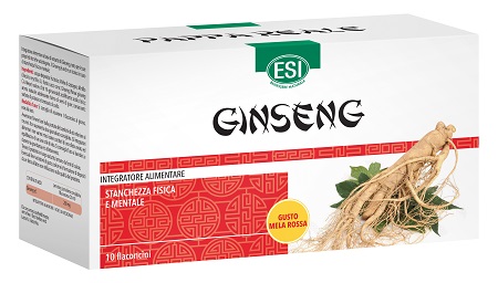 Esi Ginseng Integratore per la Stanchezza 10 Flaconcini 30 ml