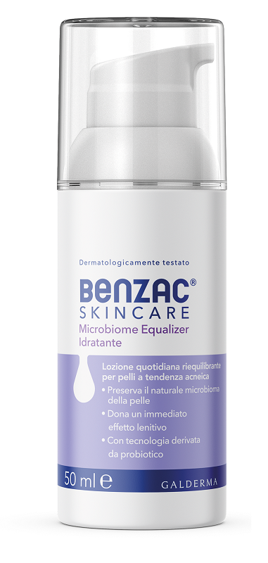 Benzac Skincare Microbiome Equalizer Lozione Idratante Per Pelle Acneica 50 ml