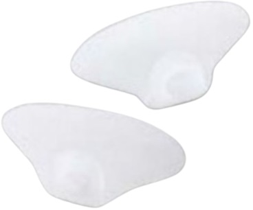 Orione ok ped g201 cuscinetto metatarsale gel polimero destro + sinistro s 1 paio