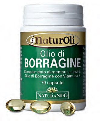 I naturoli olio di borragine 70 capsule