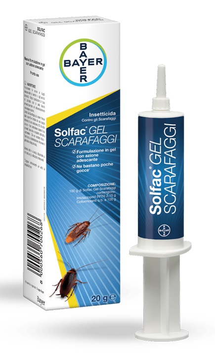 Solfac scarafaggi gel tubo 20 g