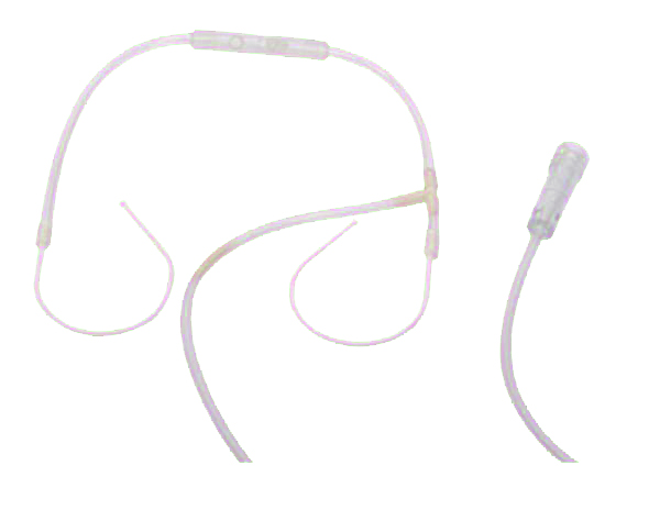 Set per ossigenoterapia con occhiale e aste avvolgibili