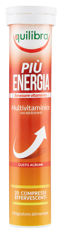 Equilibra Più Energia Gusto Agrumi 20 Compresse Effervescenti