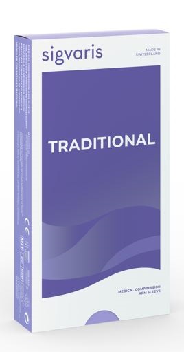 Sigvaris 503 traditional ccl2 guanto lungo beige m